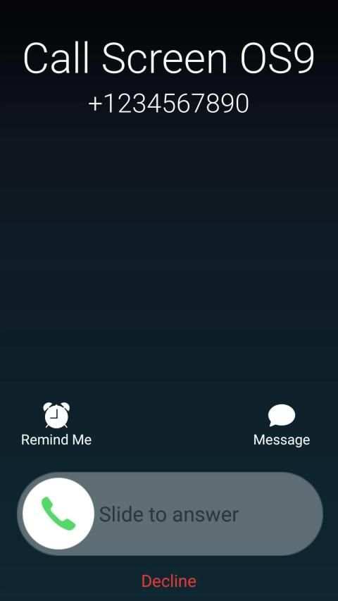 Call Screen Theme Slide screenshot 2
