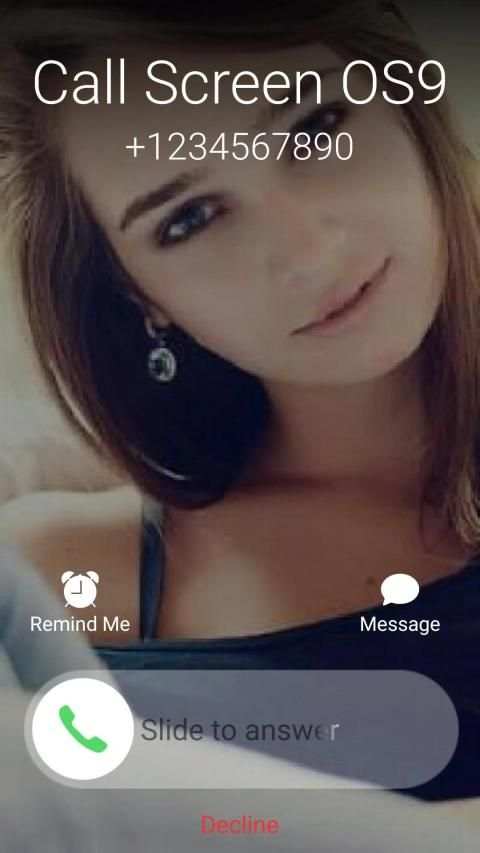 Call Screen Theme Slide screenshot 4