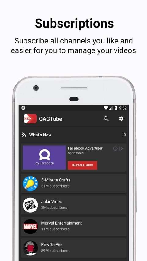 Floating Tube Player, Float Tube Pop-up: GAGTube स्क्रीनशॉट 5