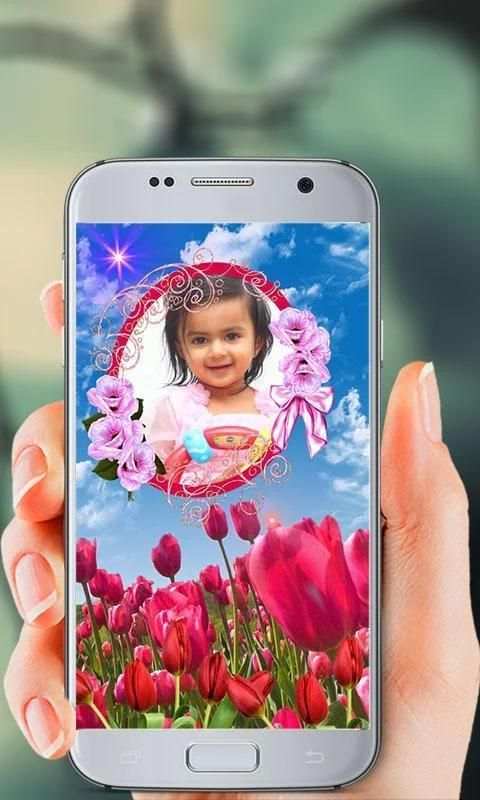Tulip Flower Photo Frames स्क्रीनशॉट 4