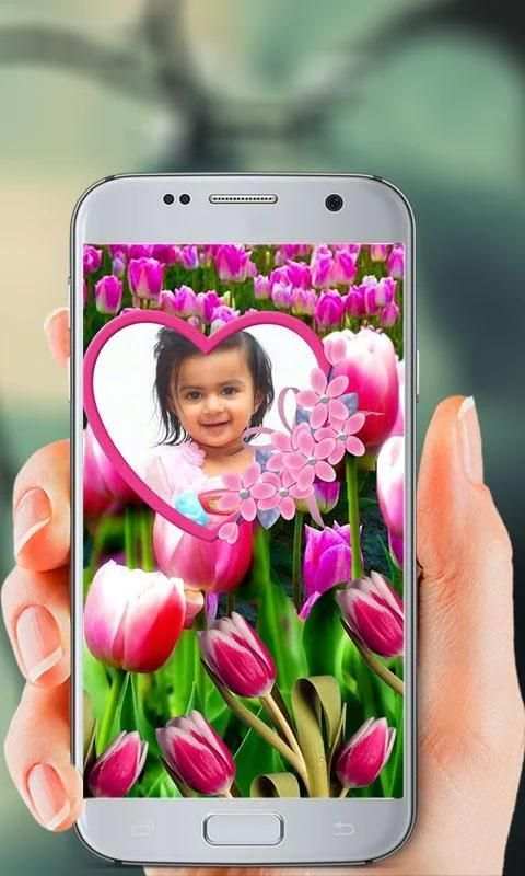 Tulip Flower Photo Frames स्क्रीनशॉट 5
