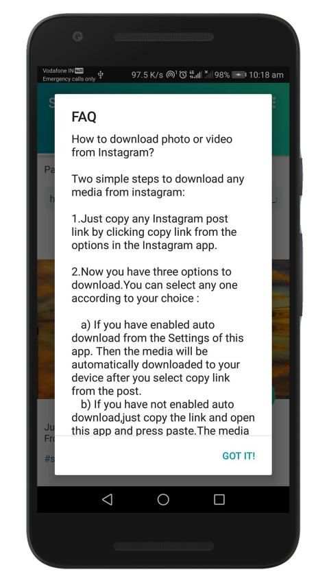 SVideo Downloader for Instagram (Photos ,Videos) screenshot 8