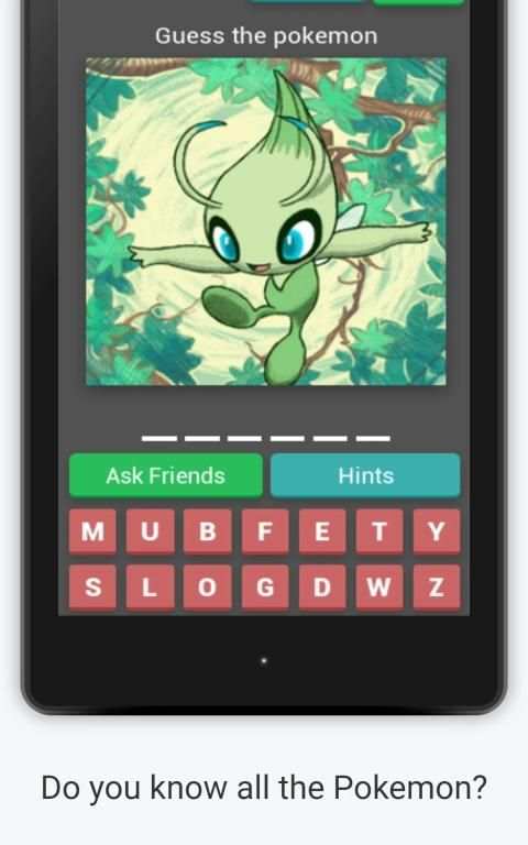Name the Pokemon - Unofficial Pokemon Quiz Trivia screenshot 2