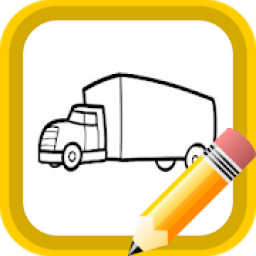 How to draw vehicle आइकन