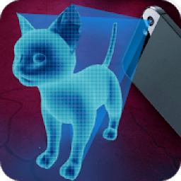 Cat Angela Hologram 3D Kids icon