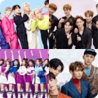 Guess the Kpop group and EARN MONEY logo