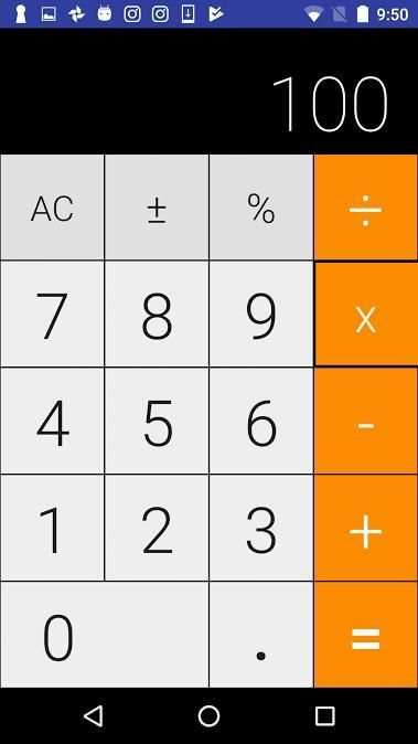 Calculator स्क्रीनशॉट 1