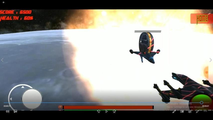 Space Bots 3D Trial v1.0: Space Alian Shooter Game screenshot 2