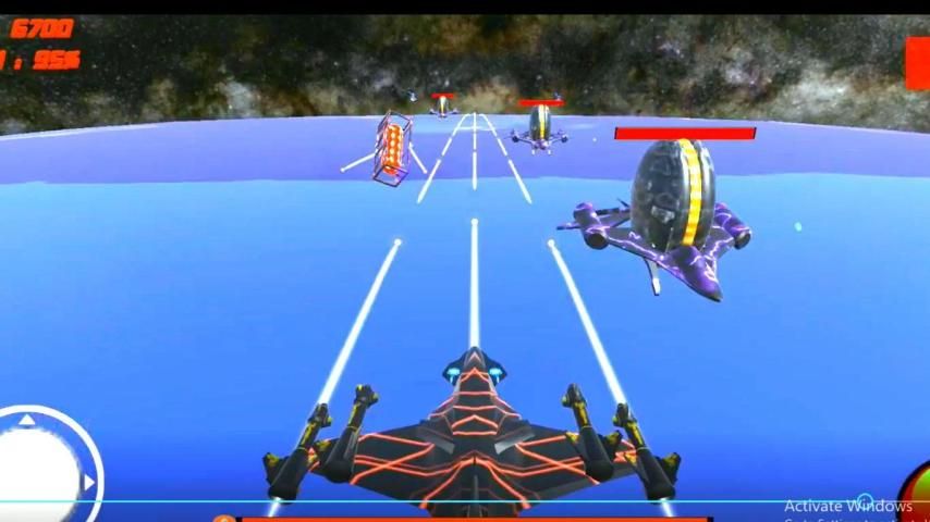 Space Bots 3D Trial v1.0: Space Alian Shooter Game screenshot 6