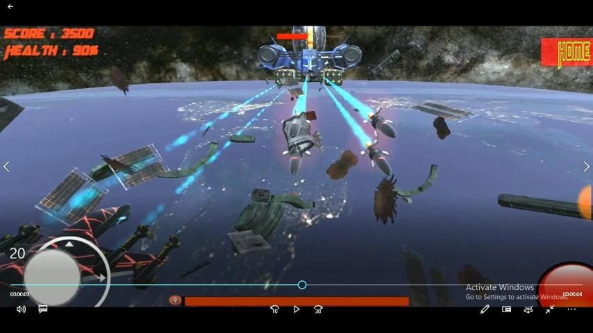 Space Bots 3D Trial v1.0: Space Alian Shooter Game स्क्रीनशॉट 8