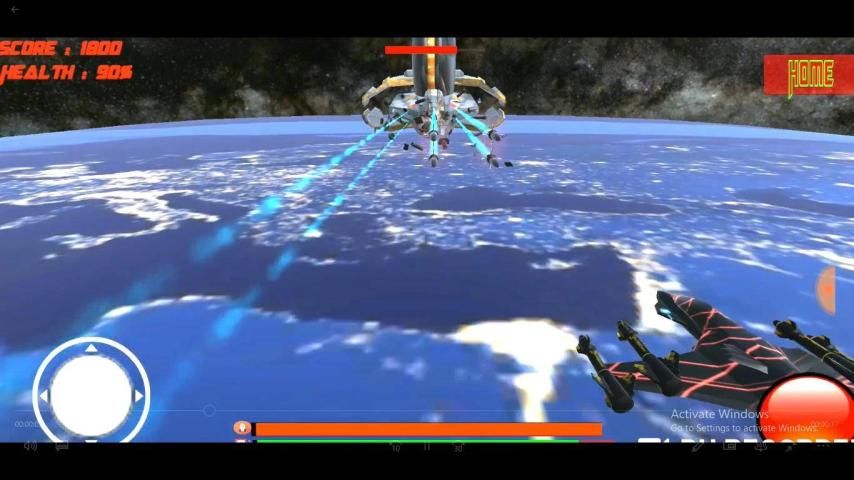 Space Bots 3D Trial v1.0: Space Alian Shooter Game स्क्रीनशॉट 5