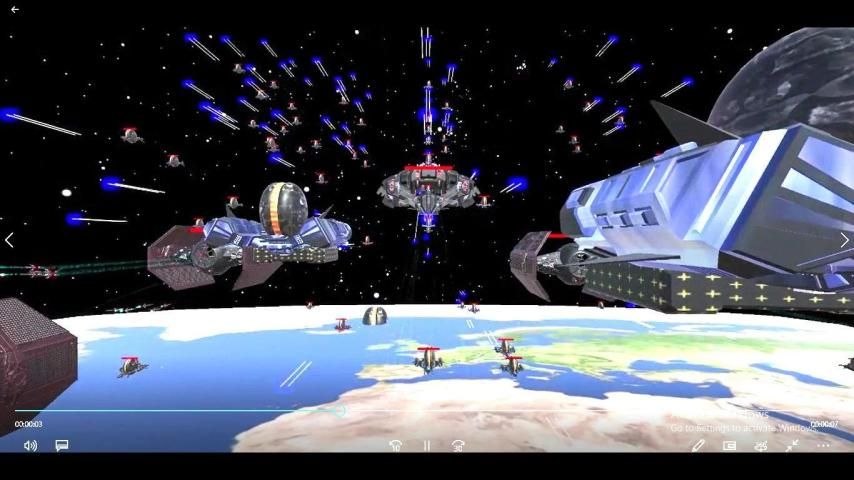 Space Bots 3D Trial v1.0: Space Alian Shooter Game स्क्रीनशॉट 4