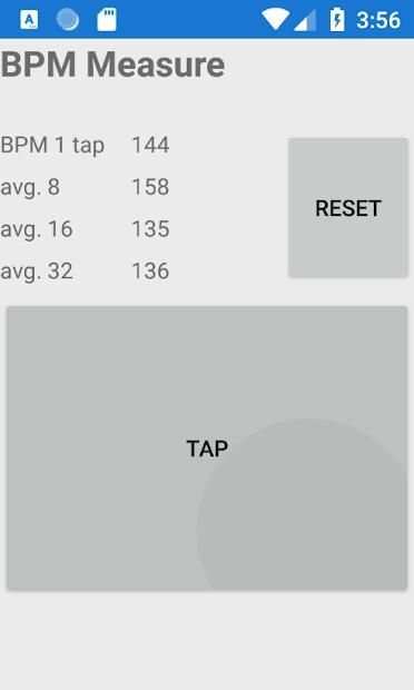 BPM Measure स्क्रीनशॉट 1
