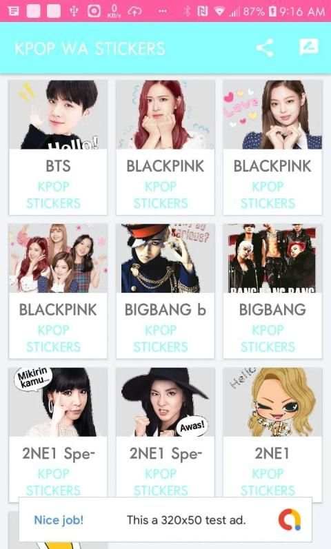 KPOP Star WAStickerApps screenshot 5