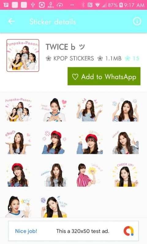KPOP Star WAStickerApps screenshot 1
