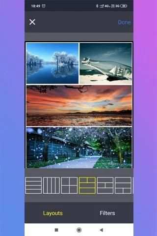 PicsLab-Make Collages & Edit Photos screenshot 4