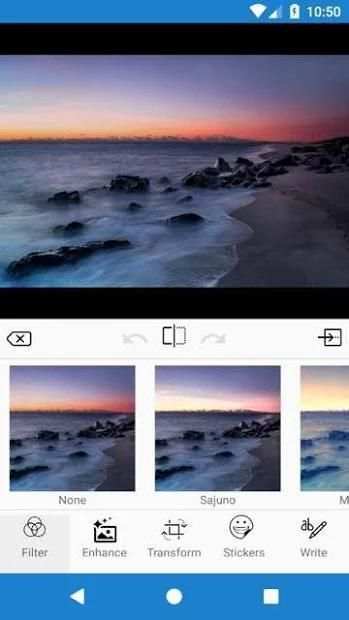simple photo editor screenshot 1