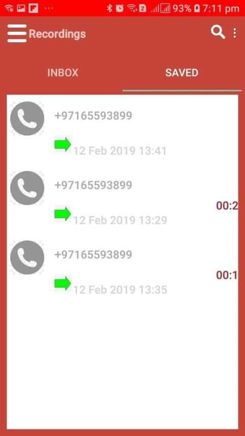 Call Recorder screenshot 1