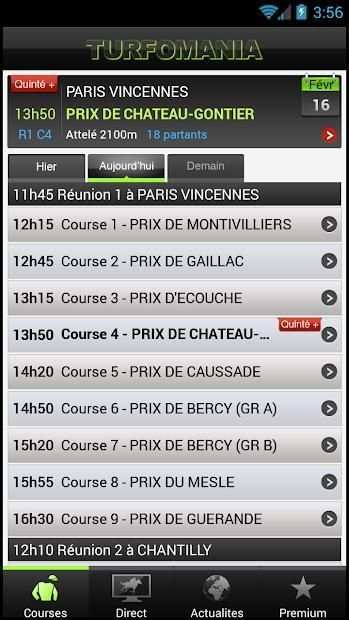 TURFOMANIA - Turf et pronostic screenshot 2