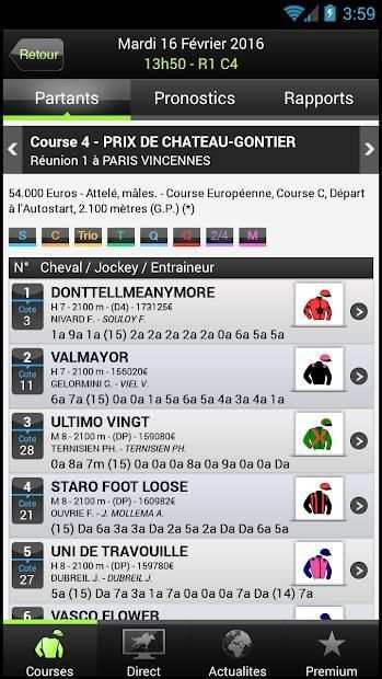 TURFOMANIA - Turf et pronostic screenshot 1