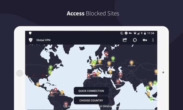 Global VPN - Unlimited Free Fast & Secure VPN screenshot 5