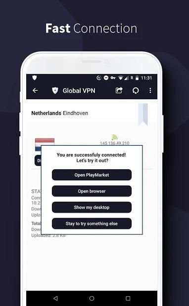 Global VPN - Unlimited Free Fast & Secure VPN screenshot 7