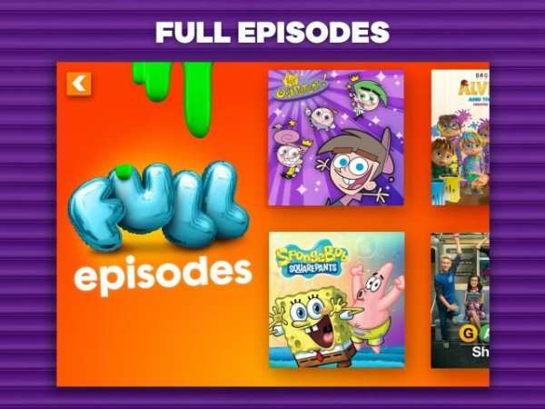 Nickelodeon Play: Watch TV Shows, Episodes & Video स्क्रीनशॉट 5