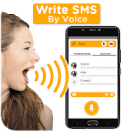 ikon Voice SMS Sender: Write SMS by Voice