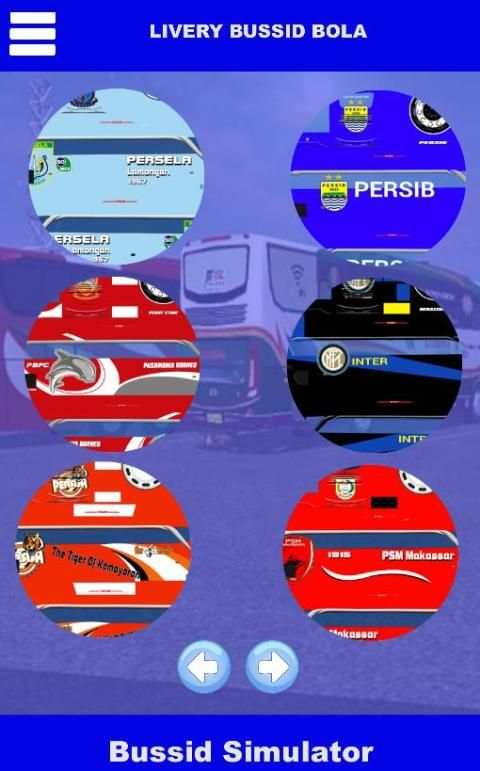 Livery Bussid Bola Lengkap screenshot 4