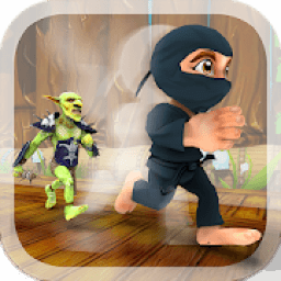 Stickman Ninja Kid Jungle Warrior आइकन