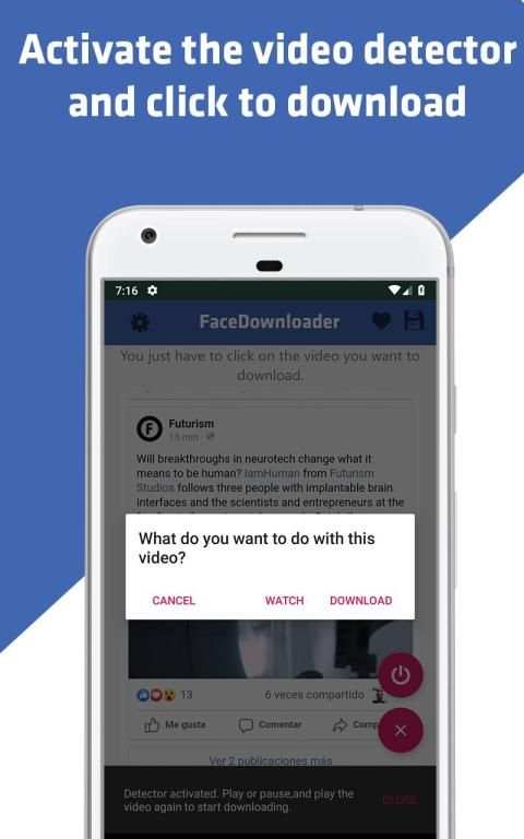 FaceDownloader | Download Facebook videos screenshot 5