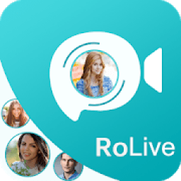 ikon RoLive - Random Video Call &amp; Earn Money