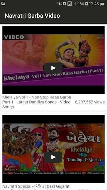 Navratri Garba Video & Audio Song (Chogada Tara..) screenshot 5