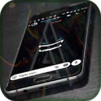 GB WA Black Transparan App logo