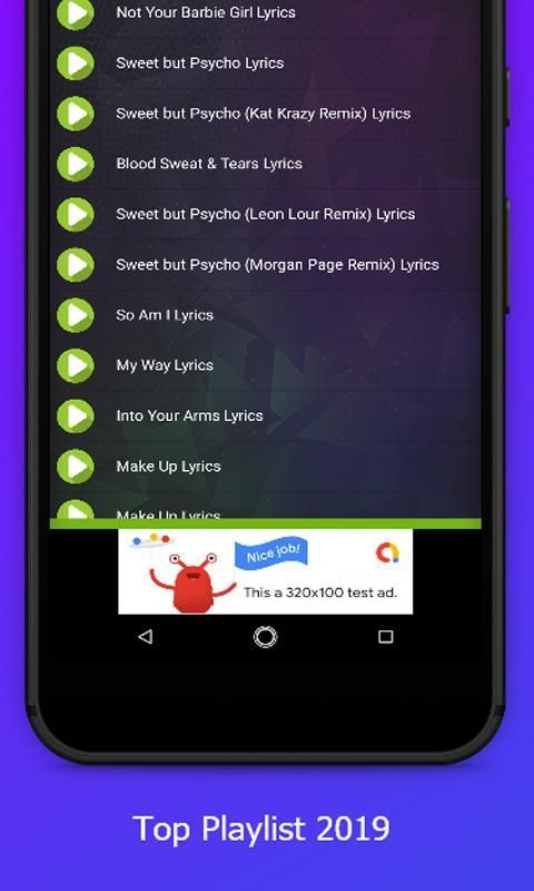 All Lyrics Songs Of Ava Max screenshot 4