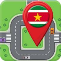 * Suriname Offline maps and navigation GPS 3D