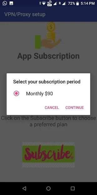 VPN/Proxy setup स्क्रीनशॉट 2