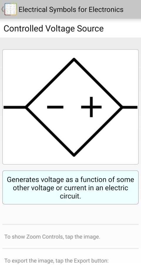 Electrical Symbols for Electronics screenshot 2
