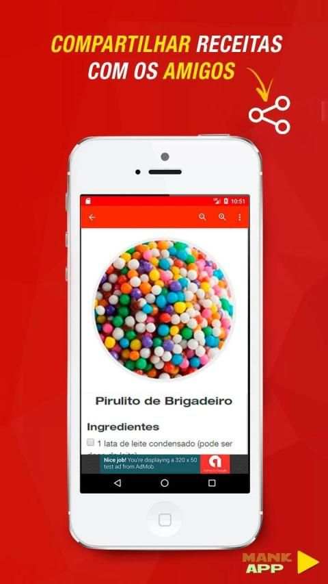 Receitas de Brigadeiro screenshot 1