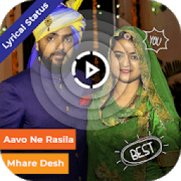 Rajaputana Lyrical Video Status Maker - 30 Second आइकन