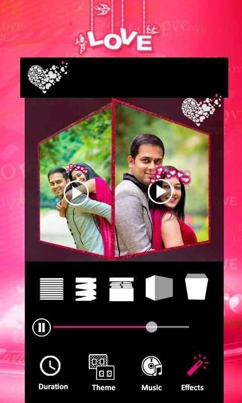 Love Video Editor with Music - Photo Video Maker screenshot 2