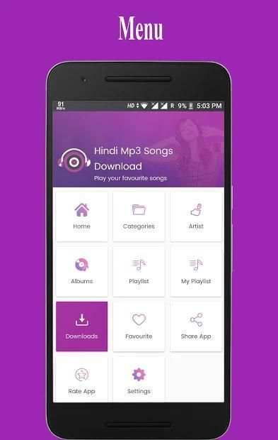 Hindi MP3 Songs Download screenshot 2