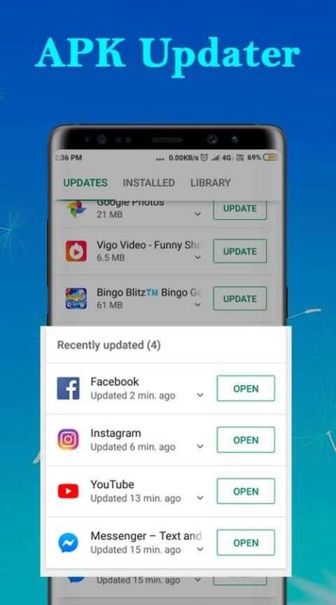 Update Software 2019 - APK Updater Checker screenshot 1