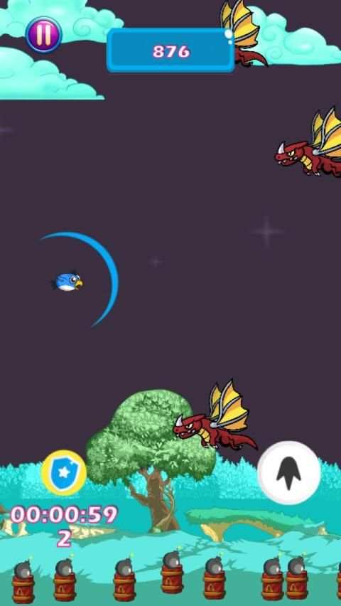 Birds Rush Angry Run: Bird Running Games 2019 screenshot 5