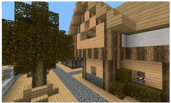 Mini Craft 4 Building city Simulator स्क्रीनशॉट 1