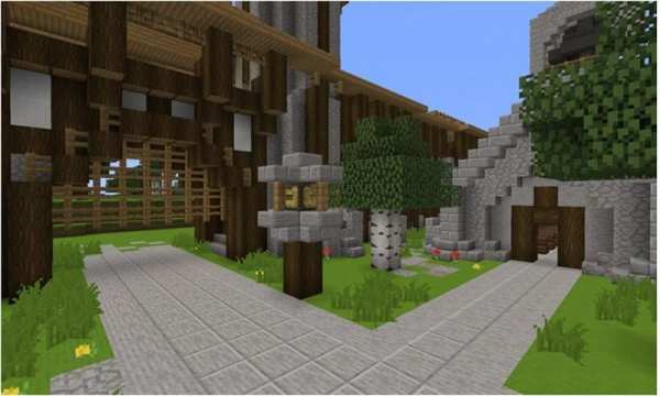 Mini Craft 4 Building city Simulator स्क्रीनशॉट 2