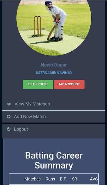 My cricket career screenshot 1