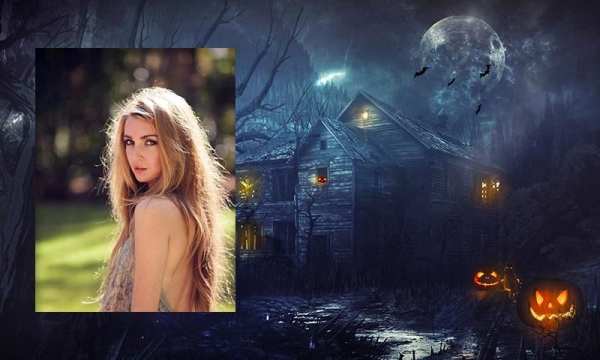 Haunted House Photo Frame screenshot 1