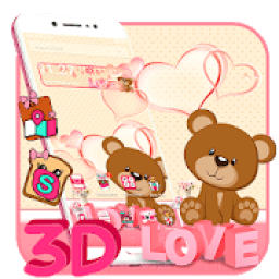 ikon Cute Teddy Parallax Launcher Theme *