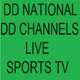 DD NATIONAL &amp; DD CHANNELS LIVE आइकन